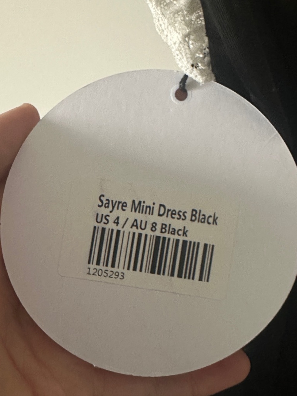 Princess Polly Sayre Black mini dress - Picture 3 of 4